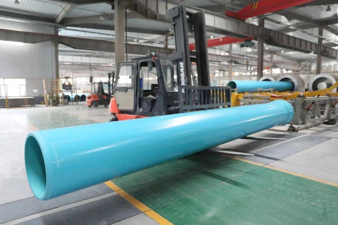 开元体育中泰喜讯｜中恩管业表彰DN800大口径PVC-UH高压环保管道一次性自主(图2)