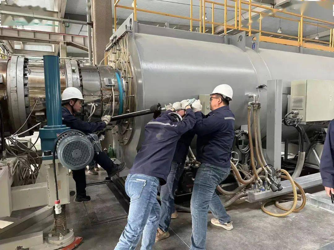 开元体育中泰喜讯｜中恩管业表彰DN800大口径PVC-UH高压环保管道一次性自主